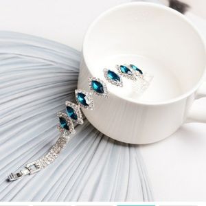 Luxury Sapphire Crystal Bracelet Tennis Bracelet